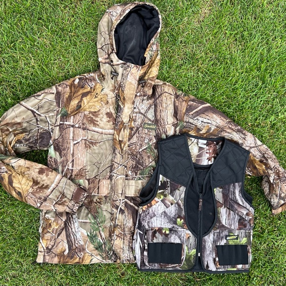 Gamehide Camo Jacket and Vest Set…size M - Picture 1 of 17